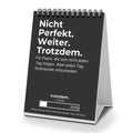 Paarkalender „Nicht Perfekt. Weiter. Trotzdem.“ von trotzdem.punkt